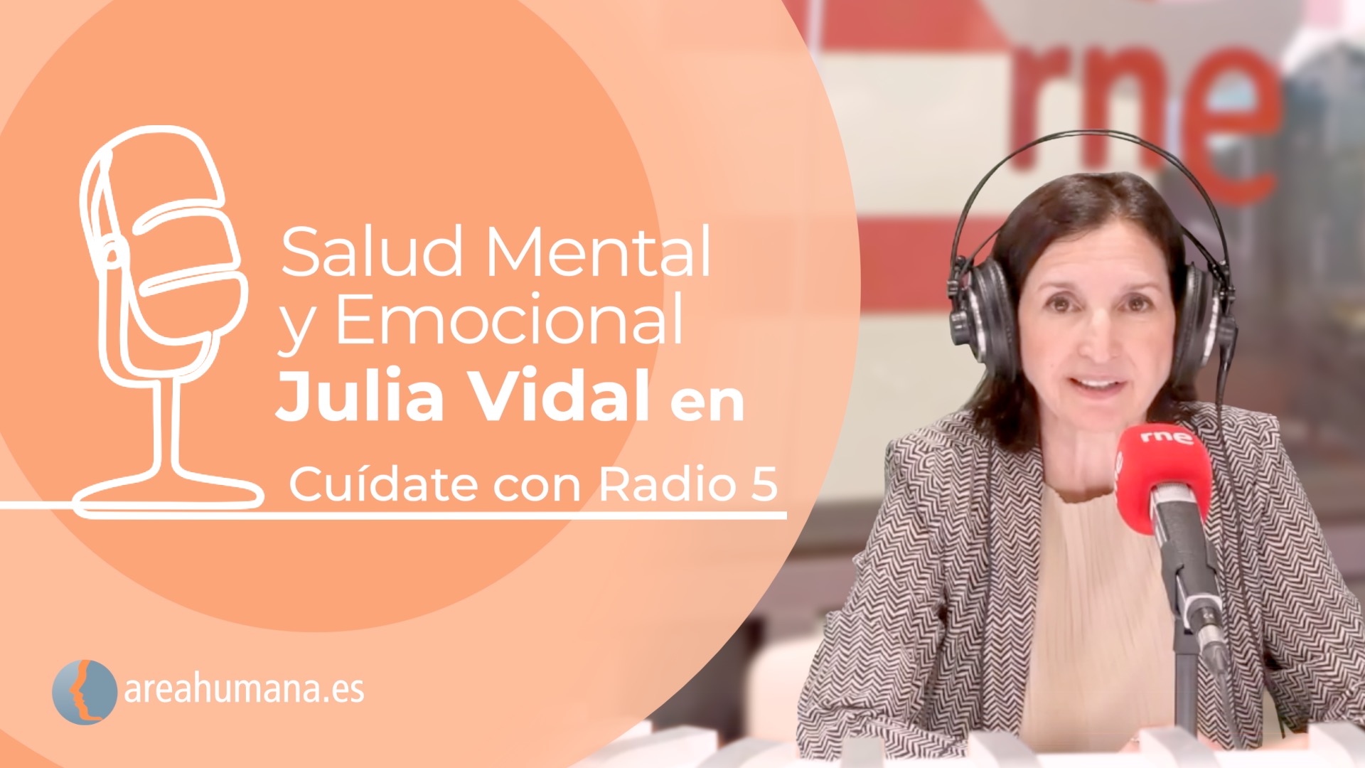 Julia Vidal en Cuídate con Radio 5 «Salud Mental»